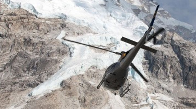 Helicopter Ride to Ramche (4,610m)