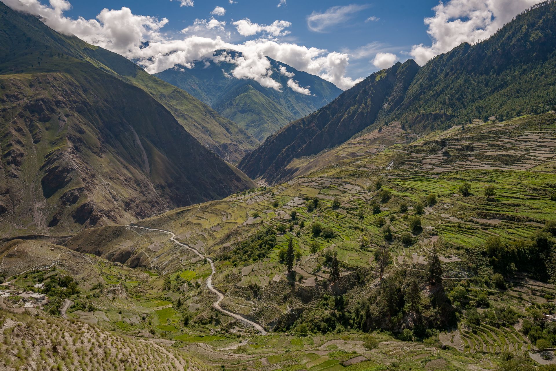 Trek to Juphal  2,502m from Dunai