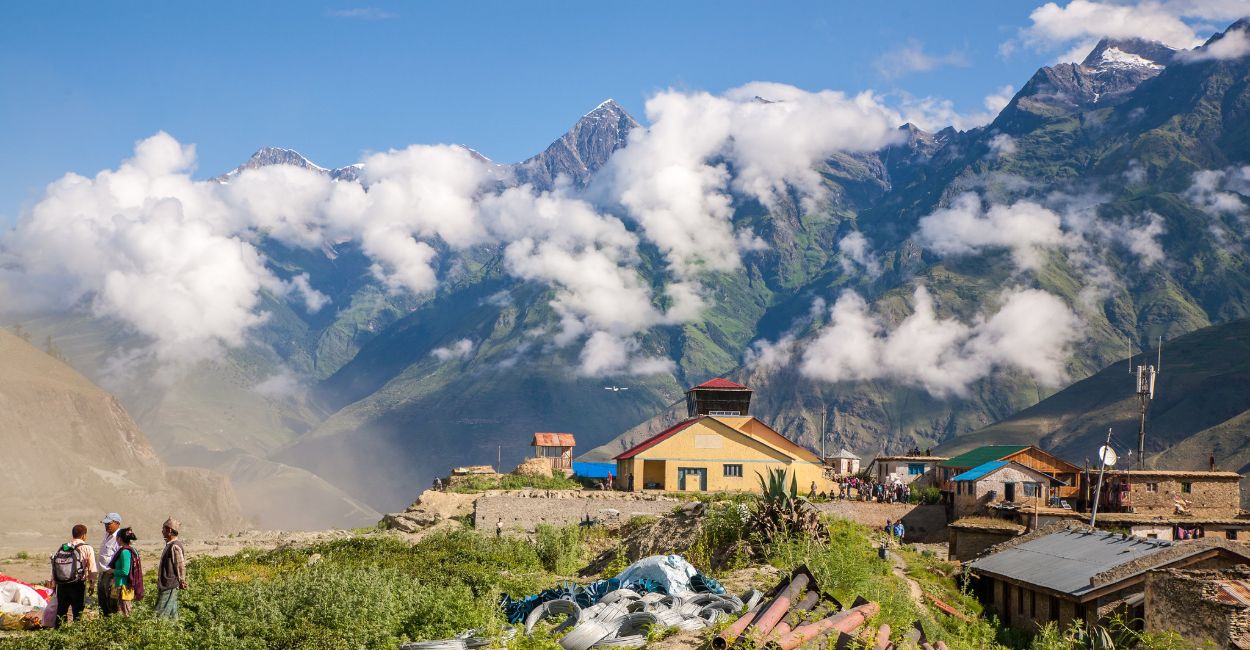 Flight to Juphal 2,502m from Nepalgunj then Trek to Dunai 3,850m