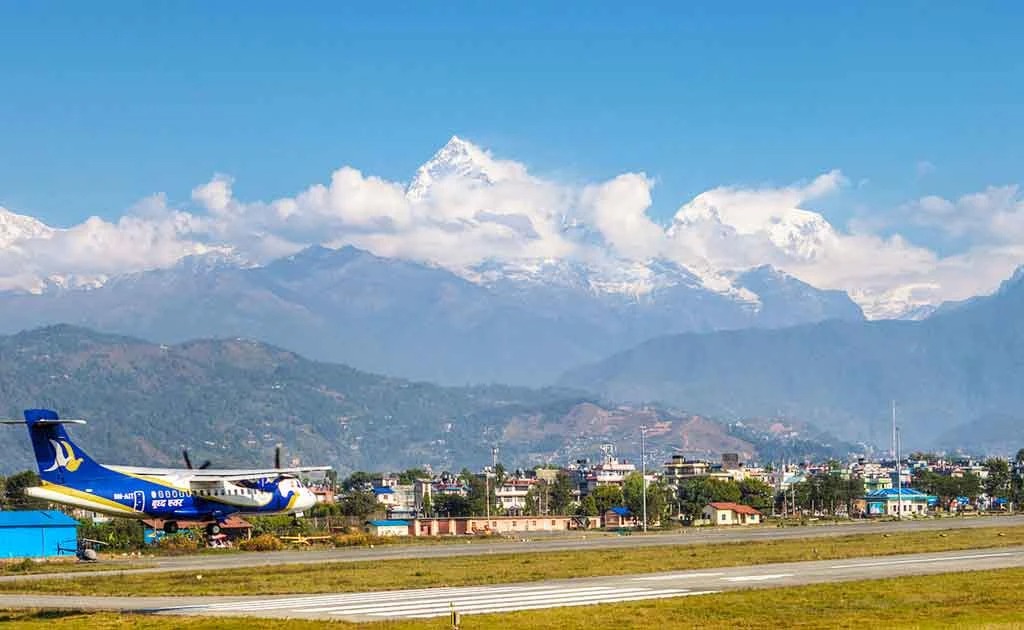 Flight to Pokhara and Kathmandu