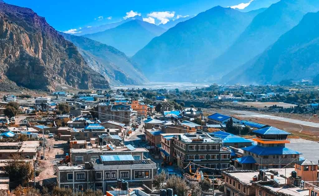 Back to Jomsom 2743m