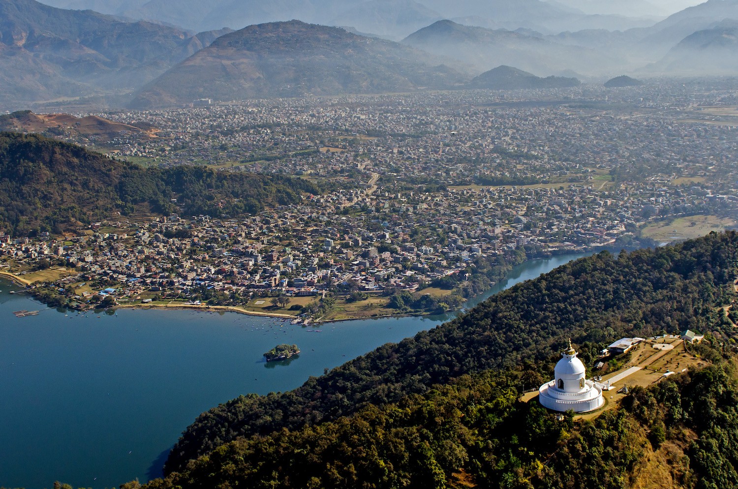 Journey Back to Pokhara(822m)