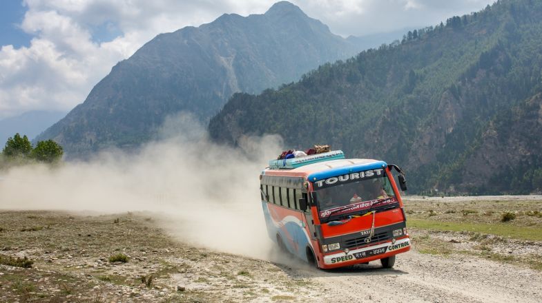 Travel from Pokhara to Kathmandu(1400m)